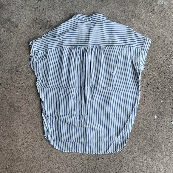 Madewell Striped Courier Button Down - Picture 5 of 5